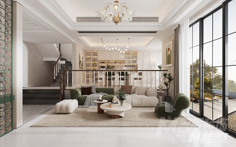  【優雅翠園別墅】舊改美式田園風格